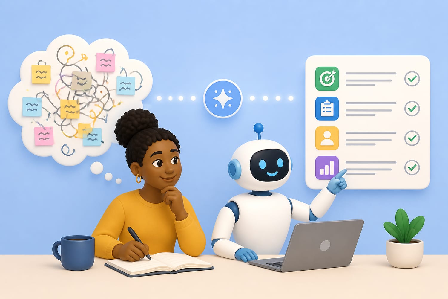 How to Use AI to Turn a Brain Dump Into a Clear Action Plan