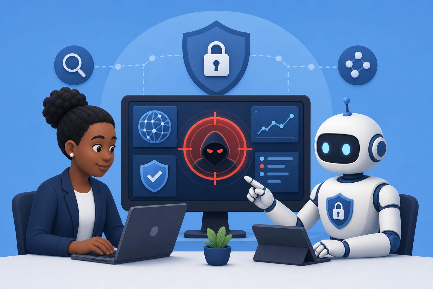 AI in Cybersecurity: How Machines Spot Hackers Before They Strike
