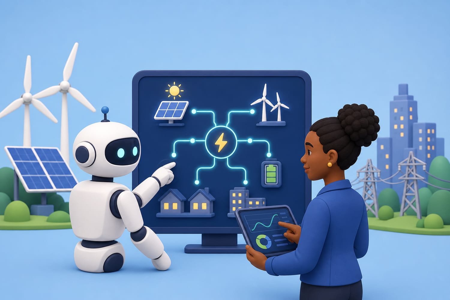 AI in Energy: How Smart Grids Keep the Lights On