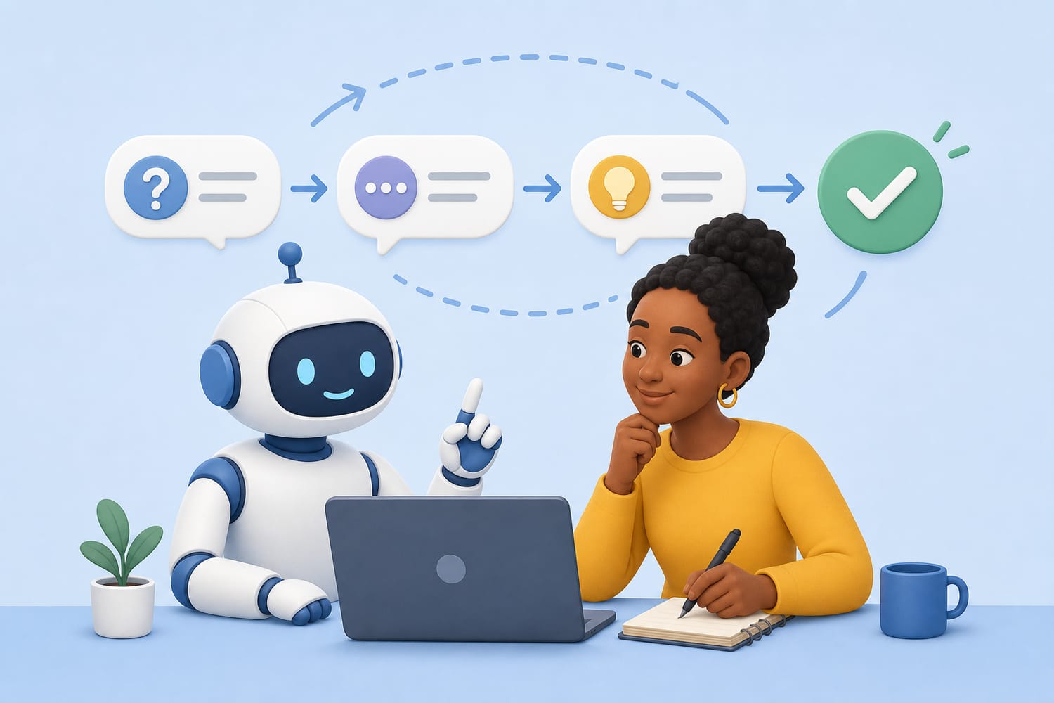 The AI Follow-Up Formula: How to Get Better Results After the First Answer