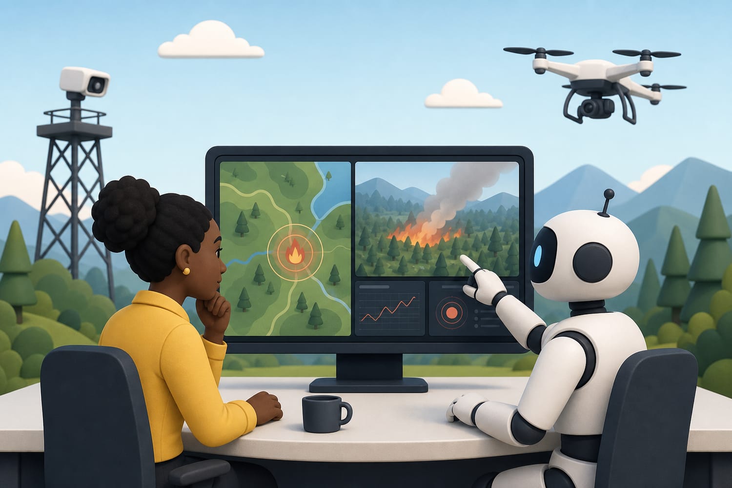 How AI Is Helping Detect Wildfires Before They Spread
