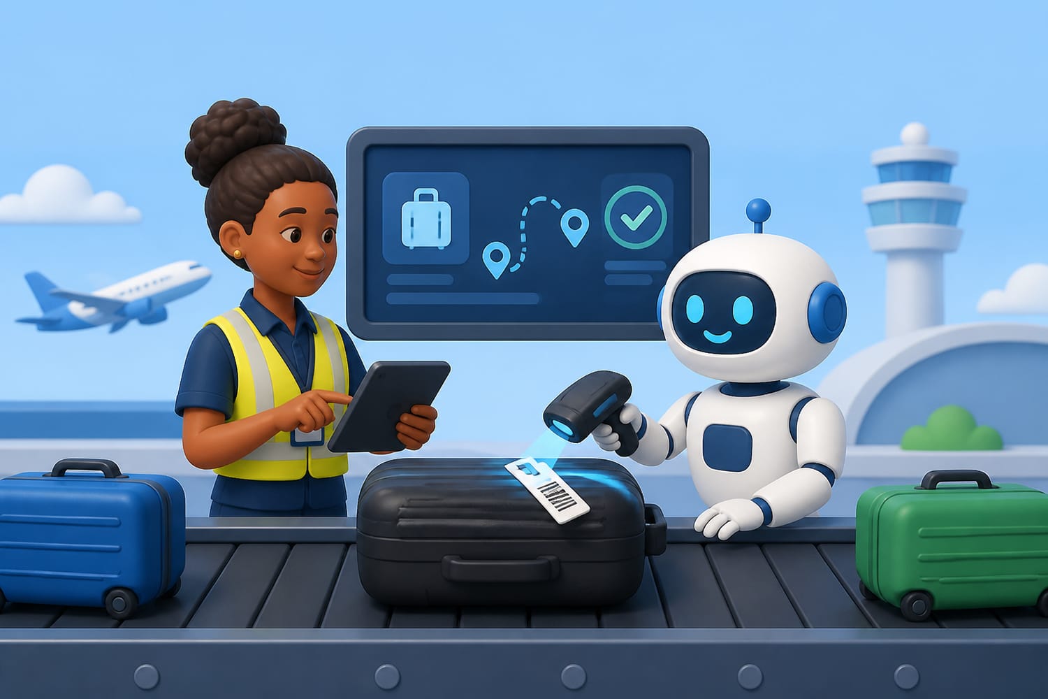 How AI Helps Airlines Track Bags and Reduce Lost Luggage