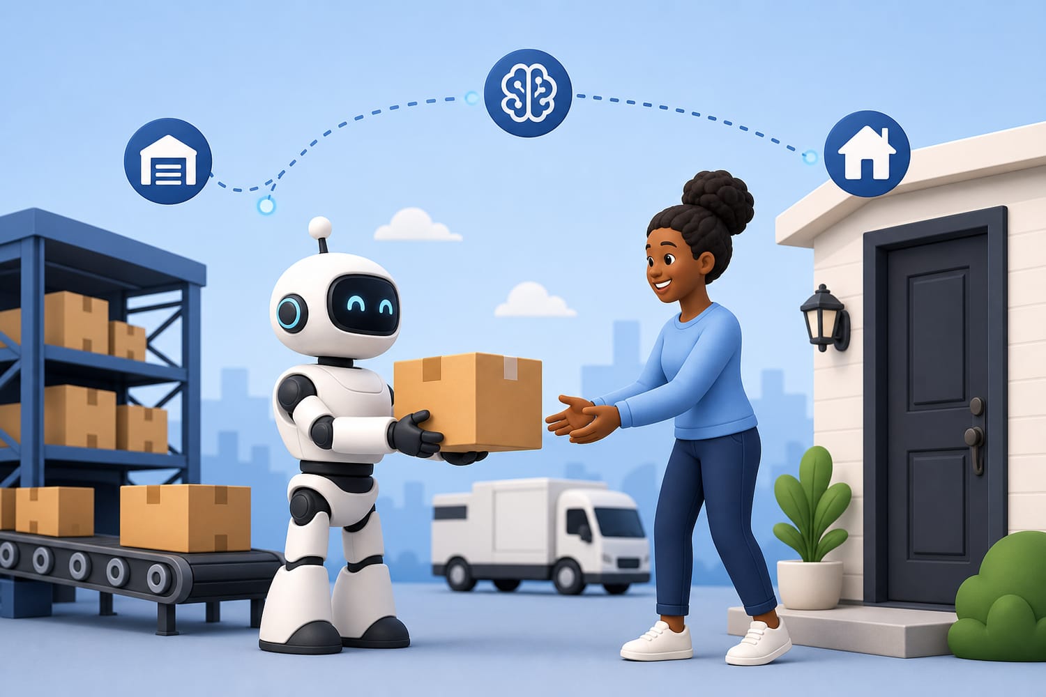 How AI Helps Your Packages Arrive Faster—from Warehouses to Your Door